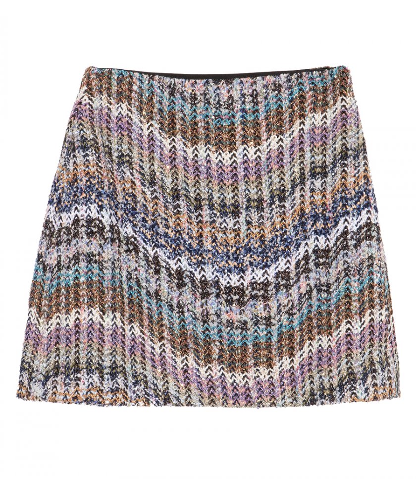 MISSONI - SEQUINED LAME MINI SKIRT