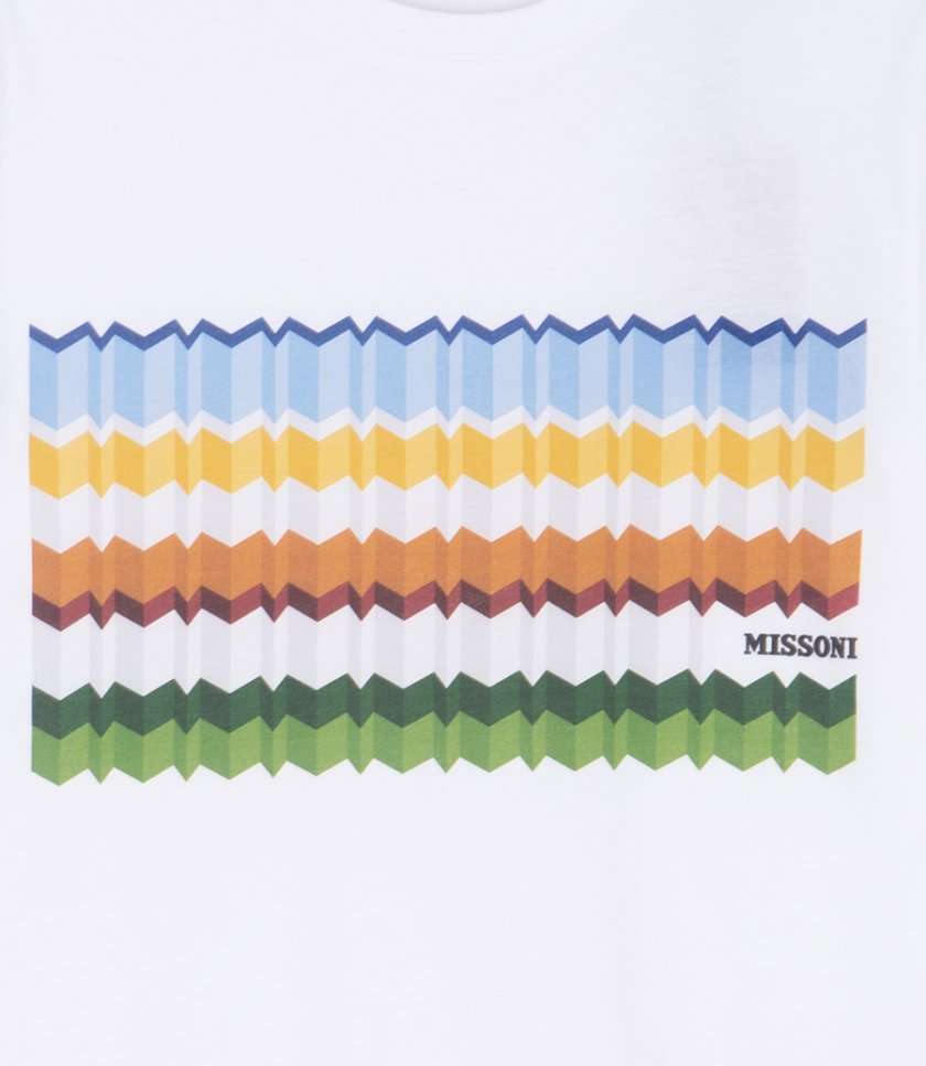 IRREGOLAR ZIGZAG SS T-SHIRT