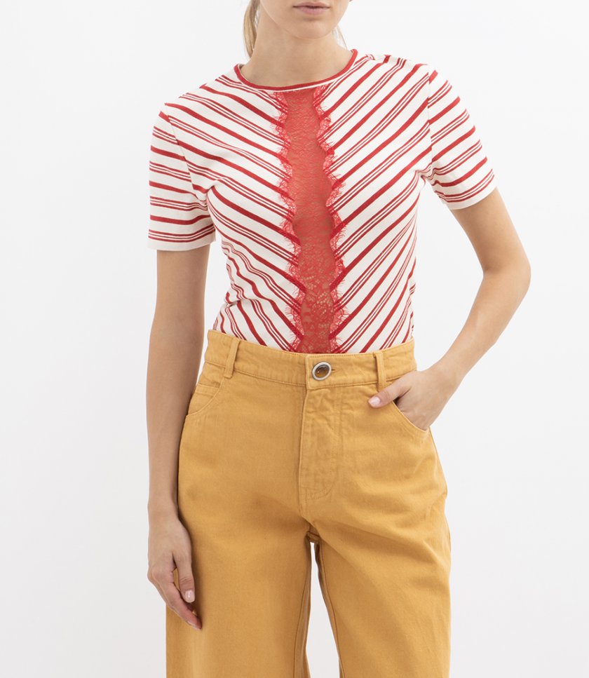MAVIS V-NECK TEE