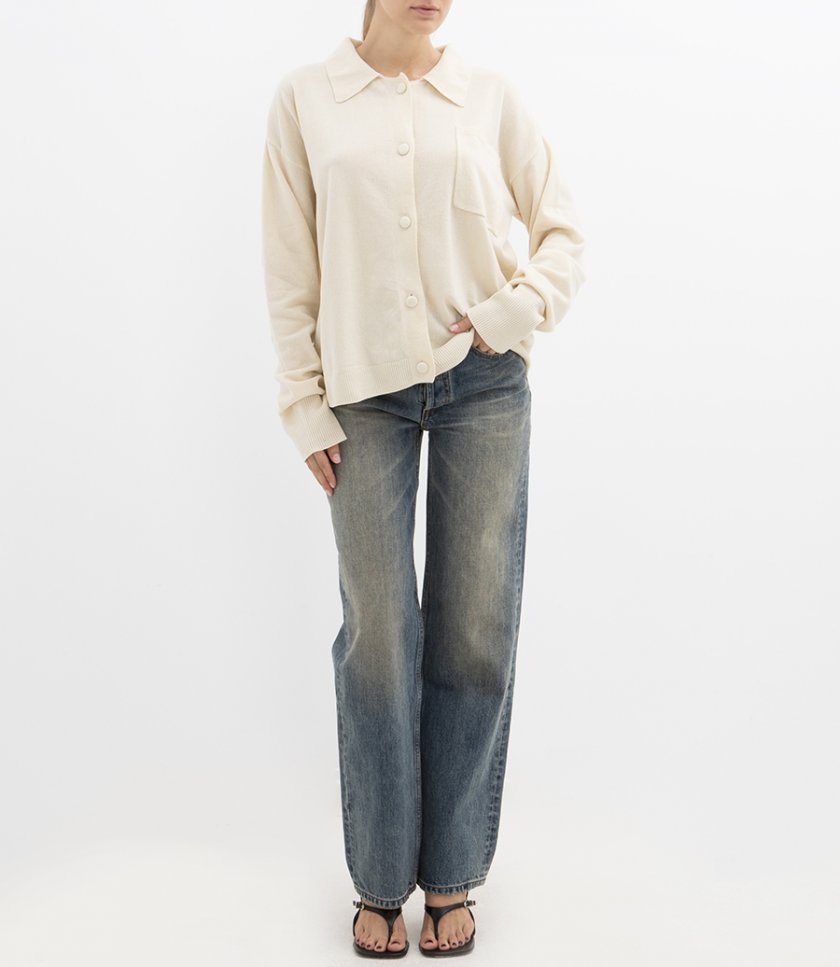 STRAIGHT DENIM JEANS