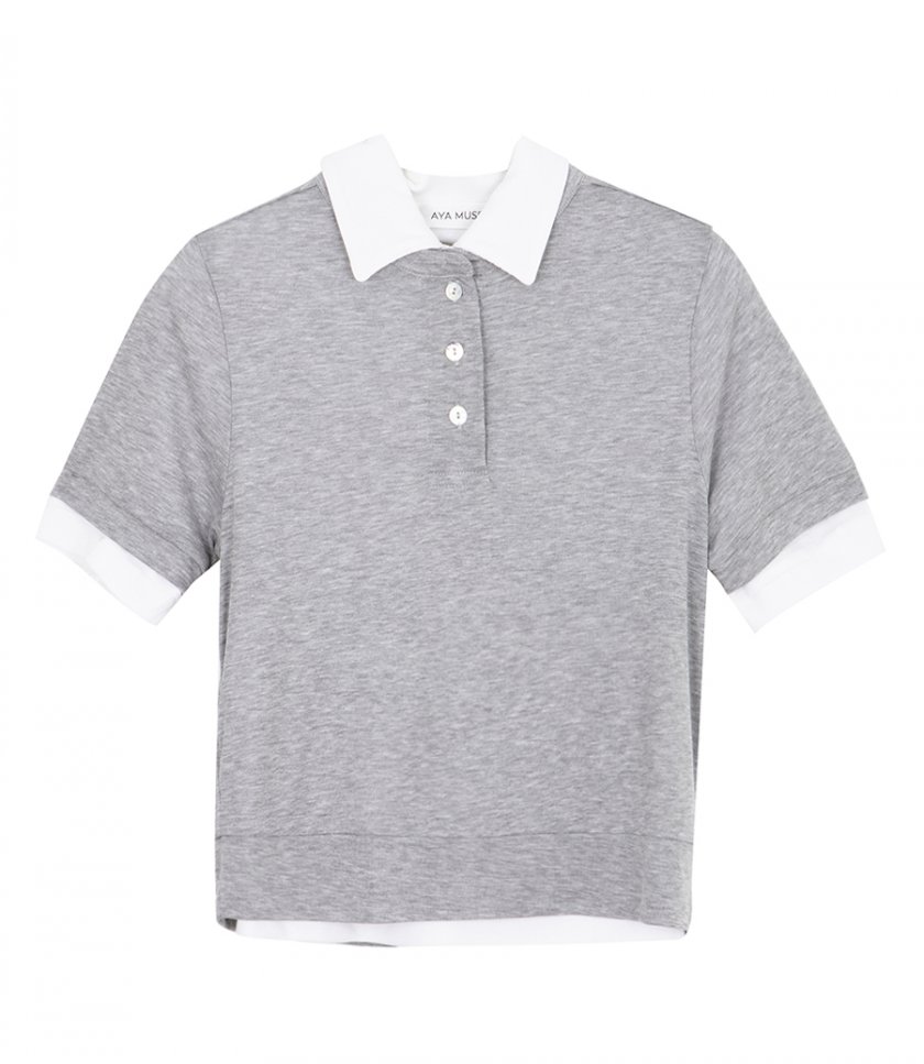 AYA MUSE - DOUBLE POLO TEE