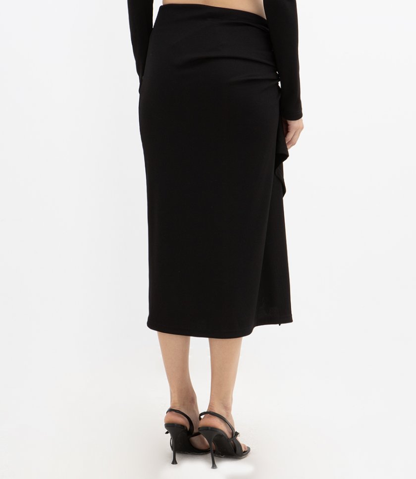 DROPLET CRYSTAL CLASP CASCADE SKIRT