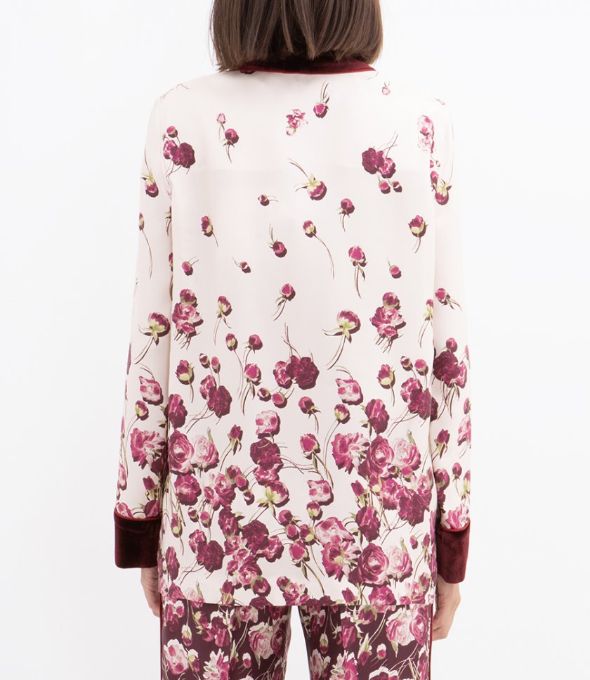 DOUBLE BREST JACKET WITH SHAWL