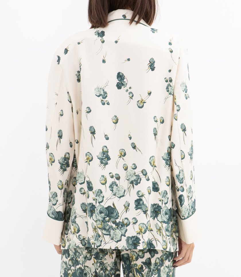 UNSUTRUCTURED PAJAMA JACKET
