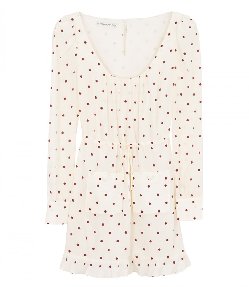 JUST IN - POLKA-DOT MINI DRESS