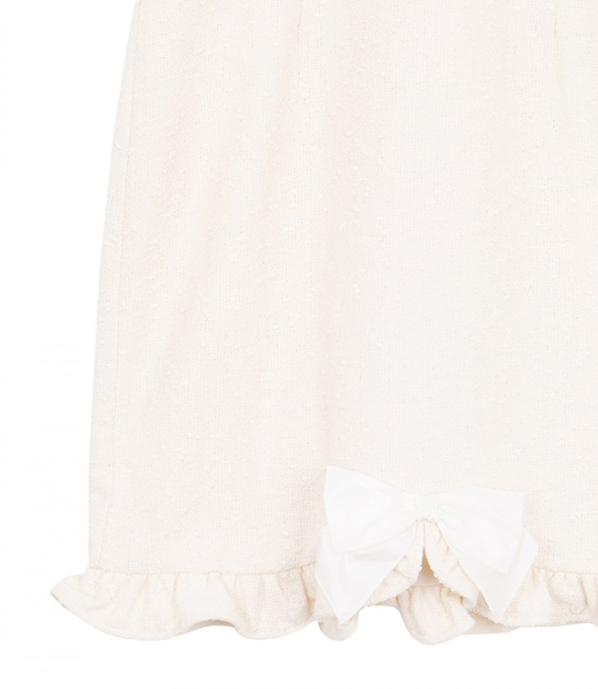 CHECK TWEED BOUCLE MINI DRESS