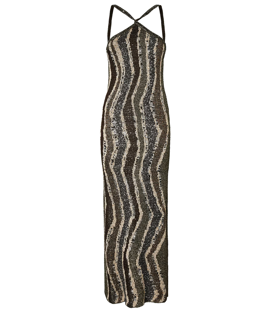 MISSONI - WAVE PATTERN LONG DRESS