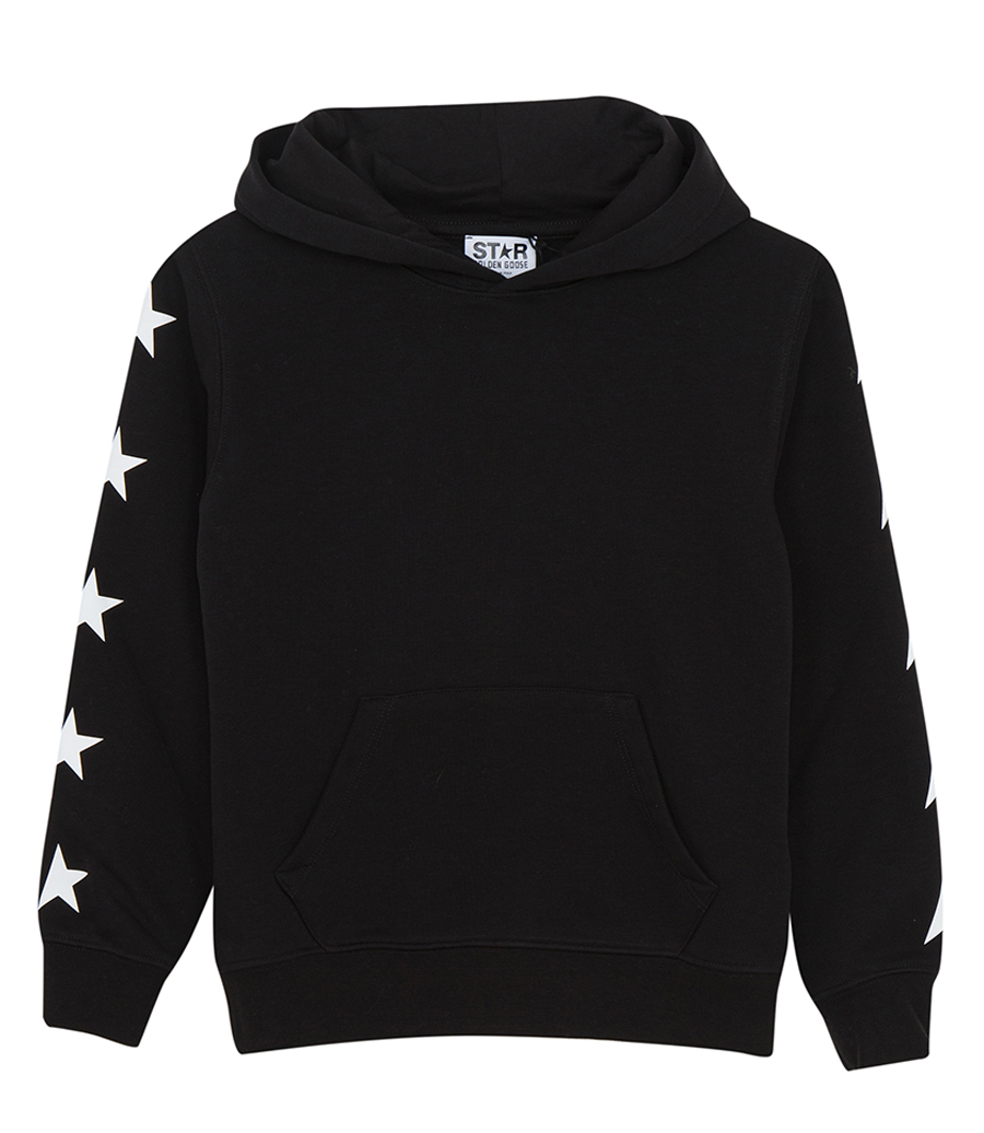 GOLDEN GOOSE  - BOYS STAR HOODIE SWEATSHIRT