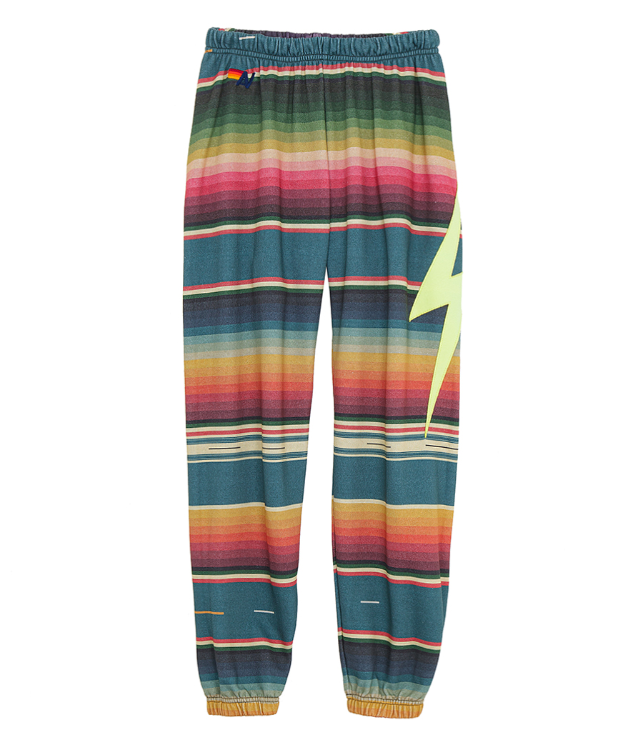 AVIATOR NATION - WOMEN S SERAPE BOLT STITCH SWEATPANTS