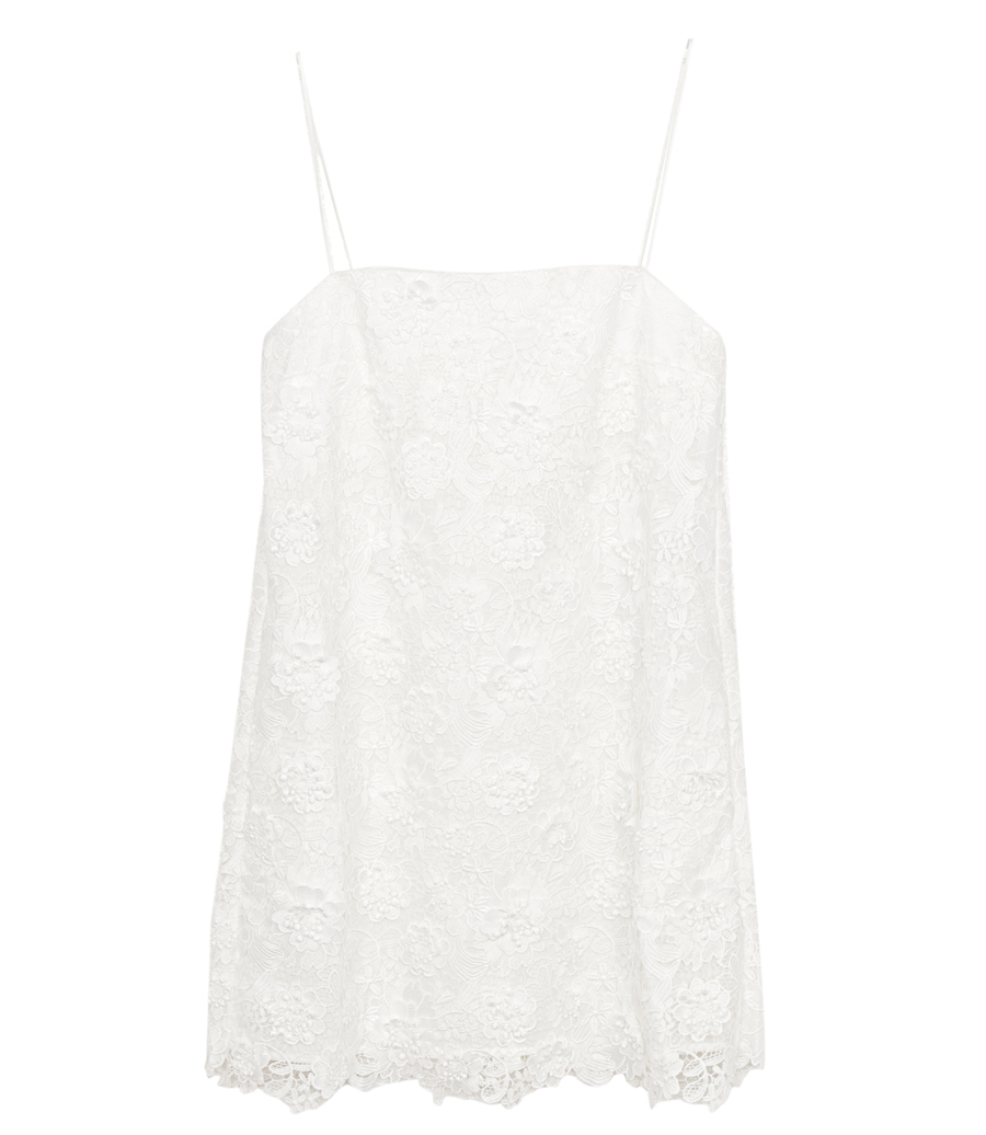 ZIMMERMANN - RAIE LACE FLOWER MINI DRESS