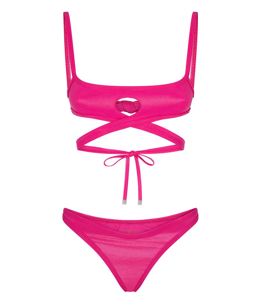 THE ATTICO - BIKINI WET LYCRA