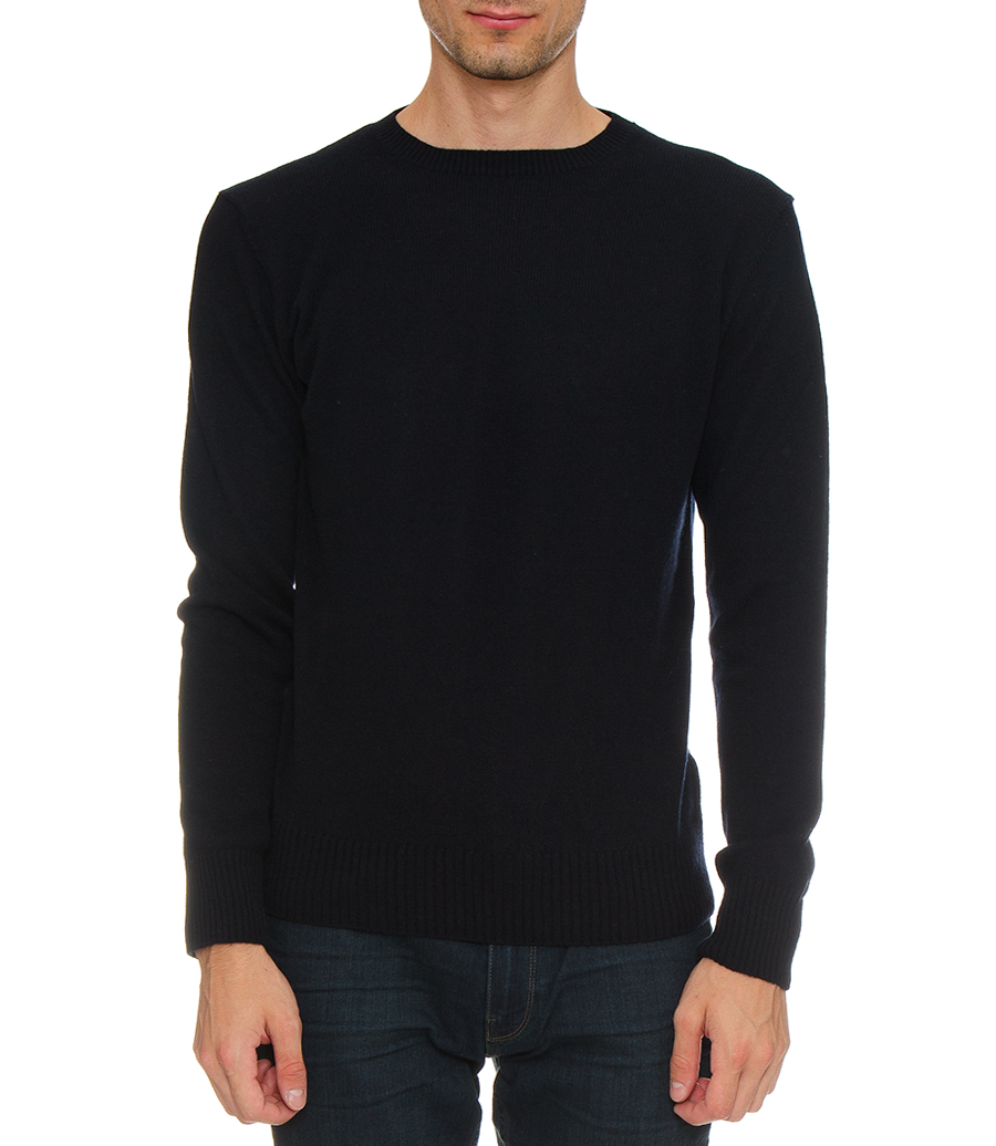 CREW NECK CASHMERE PULLOVER