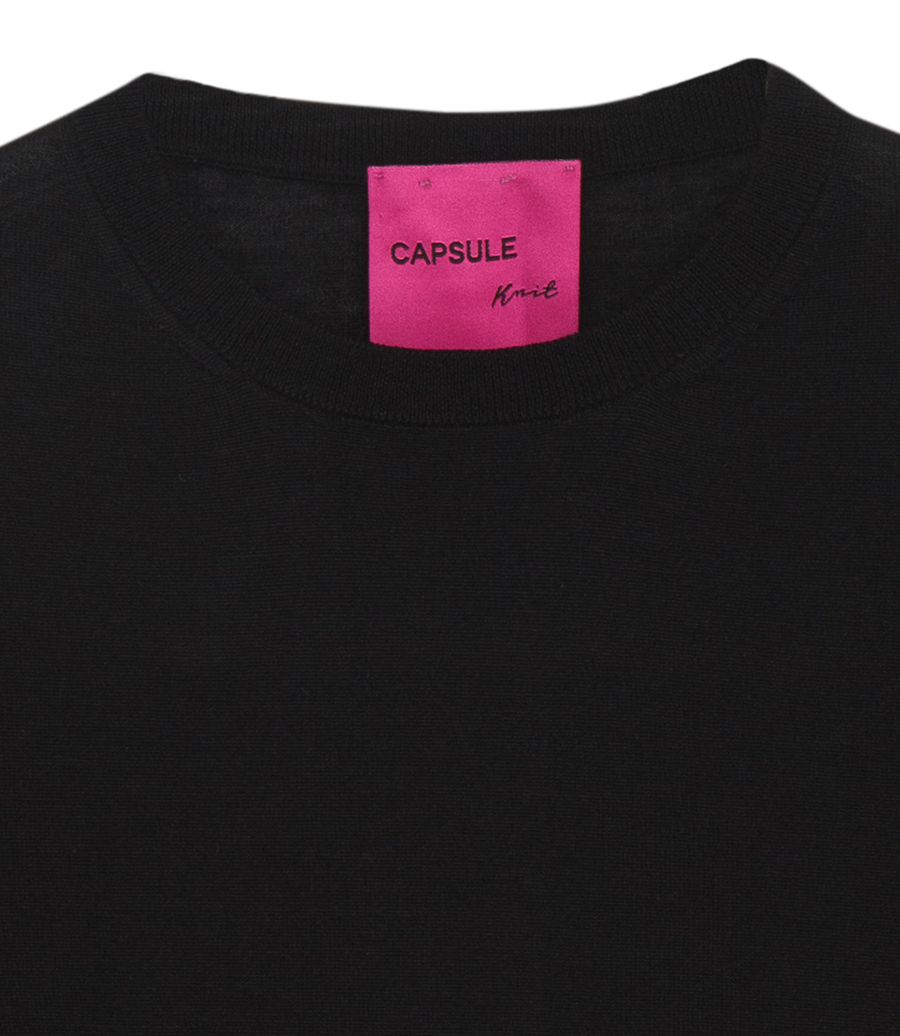 CREW NECK WOOL PULLOVER