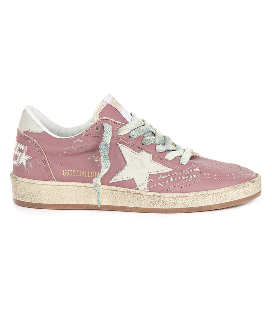 GOLDEN GOOSE  - DIRTY VIOLET BALL STAR