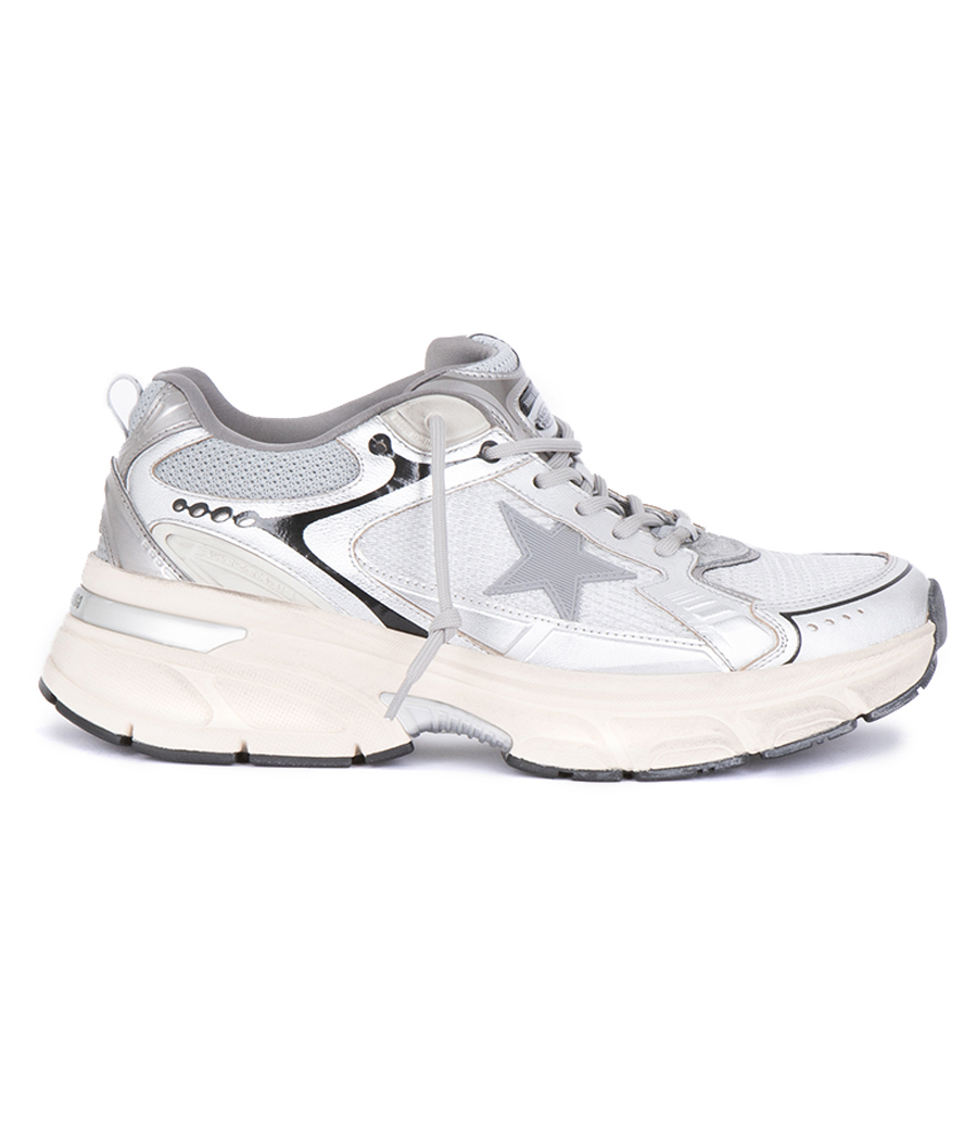 GOLDEN GOOSE  - MESH AND NAPPA LIGHTSTAR