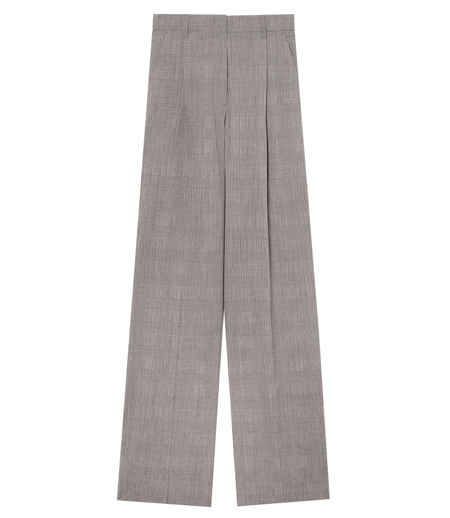 GOLDEN GOOSE  - NAOMI PRINCE OF WALES OVERSIZED PANT
