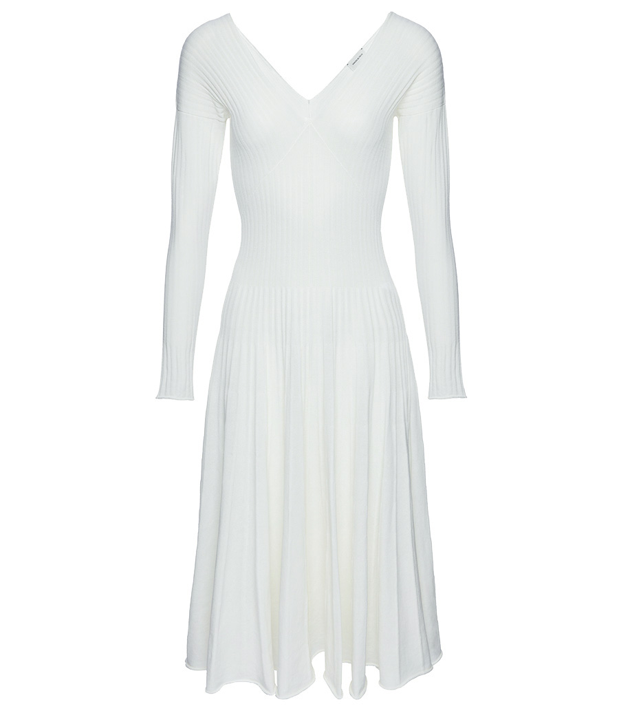 MAGDA BUTRYM - PLEATED KNITWEAR DRESS