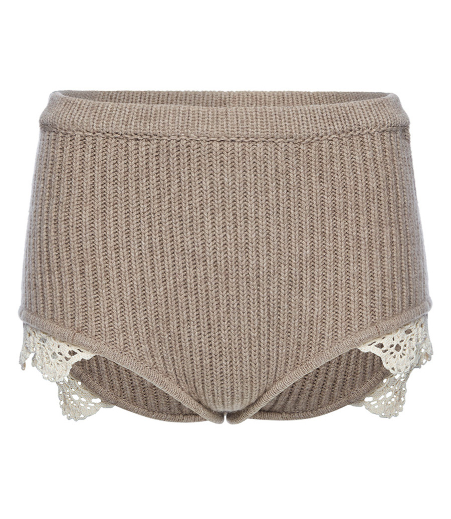 MAGDA BUTRYM - CHROSHET-TRIM SHORTS