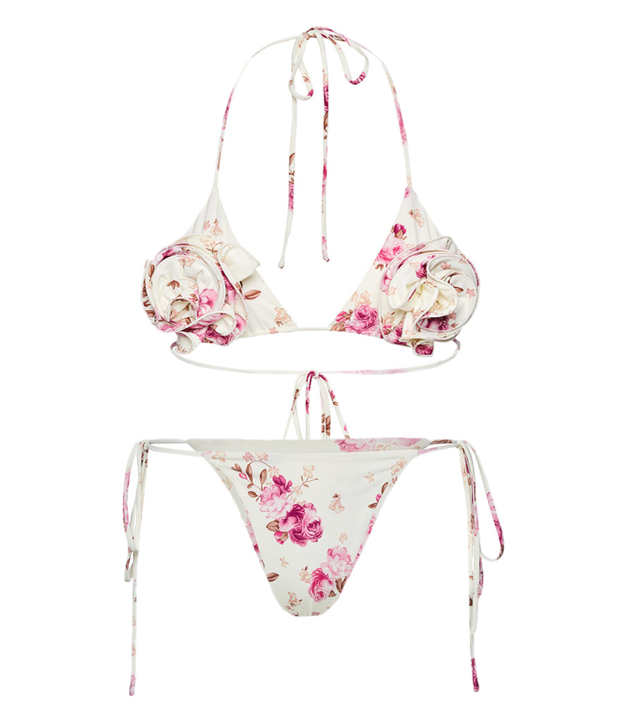 MAGDA BUTRYM - FLORAL PRINT TRIANGE BIKINI