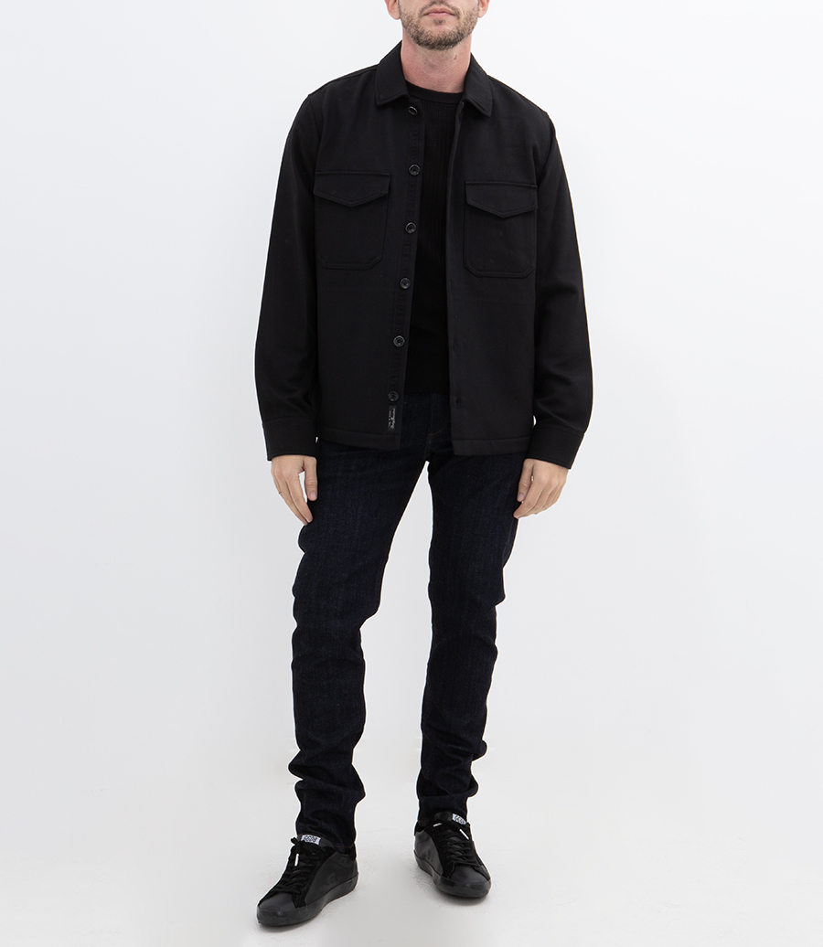 HYDE WOOL-BLEND SHIRT JACKET