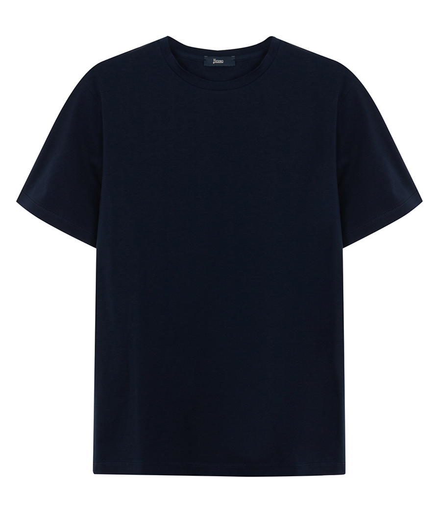 HERNO - JERSEY STRETCH T-SHIRT