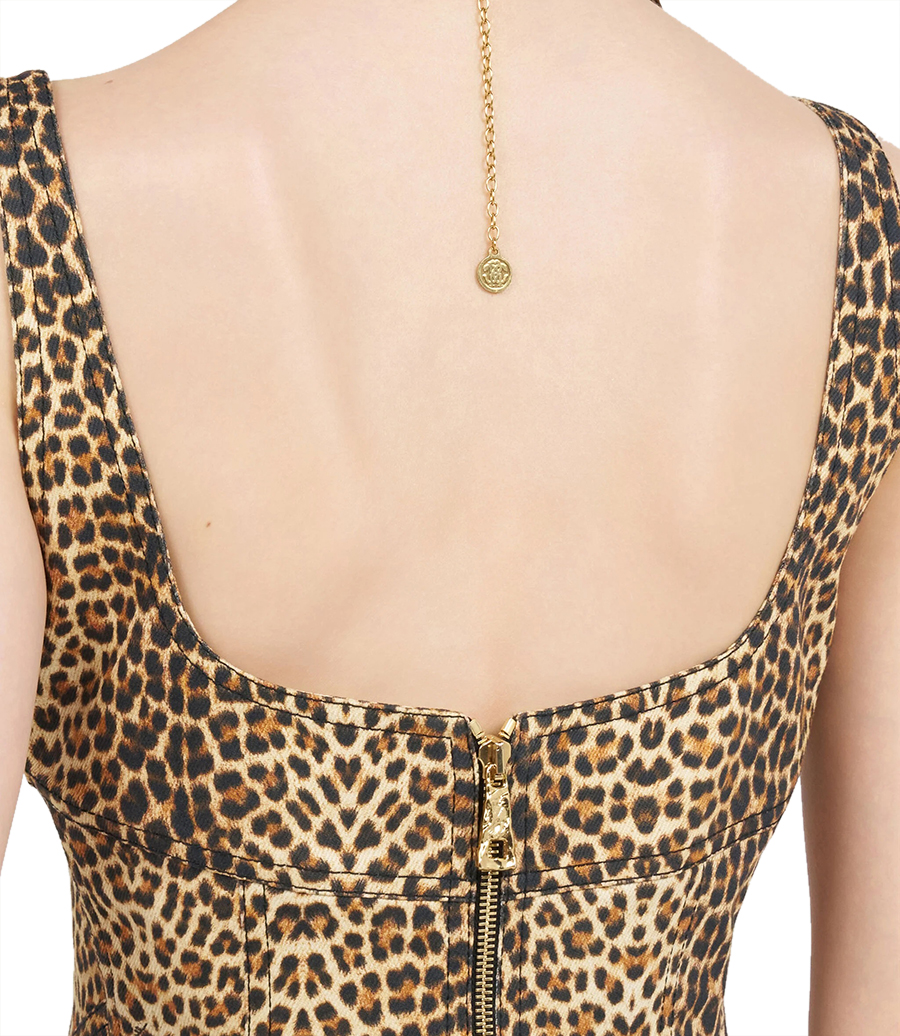 JAGUAR PRINT DRESS