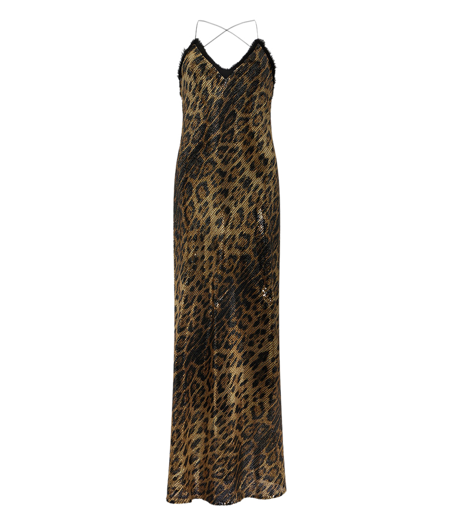 ROBERTO CAVALLI - JAGUAR PRINT DRESS