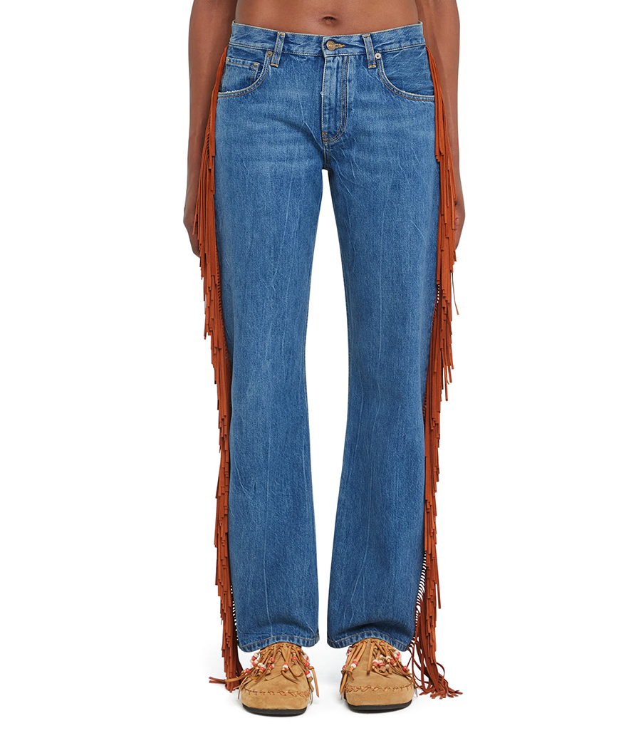 GOLDEN DUSK DENIM PANTS