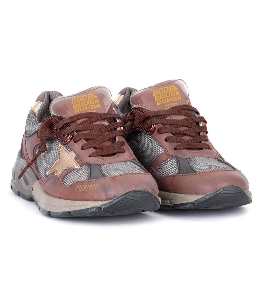 RUNNING DAD NET NABUK LEATHER UPPER