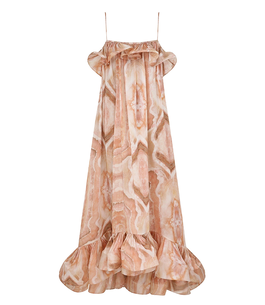 ZIMMERMANN - ILLUMINATE FLOUNCE GOWN