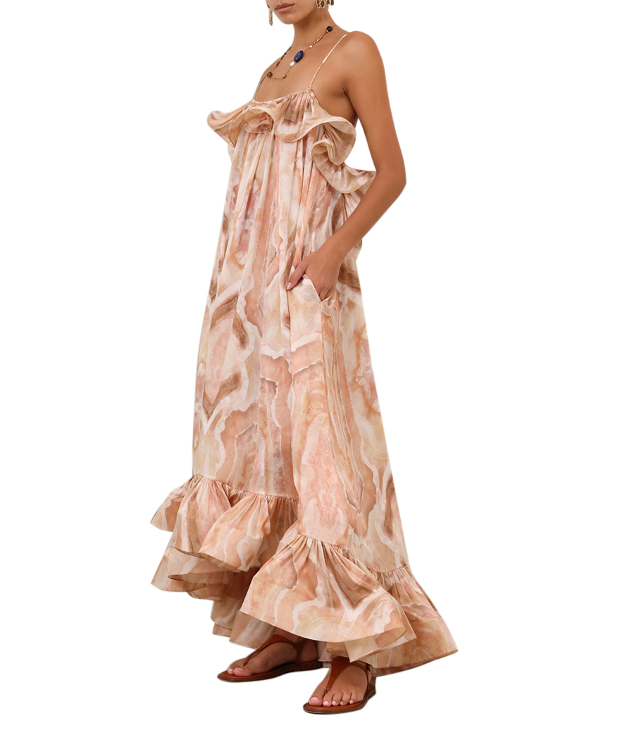 ILLUMINATE FLOUNCE GOWN