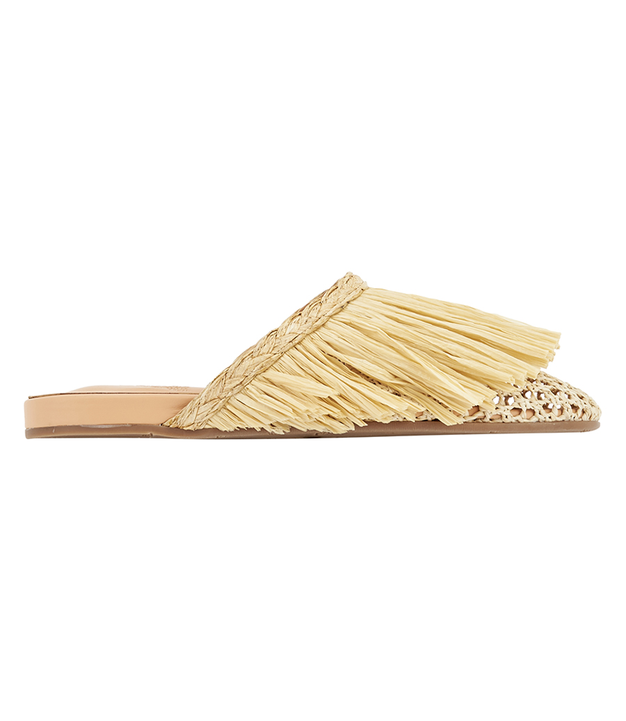 ANCIENT GREEK SANDALS - FRINGE SLIPPER