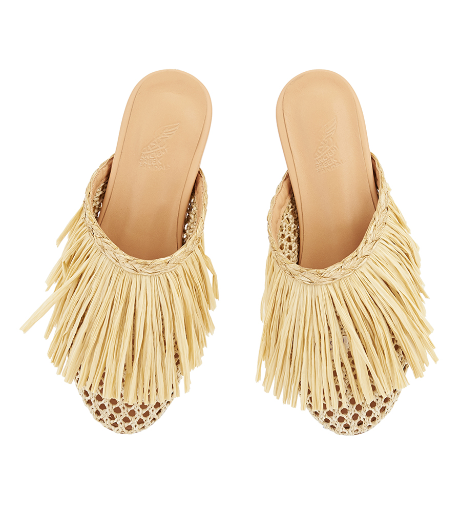 FRINGE SLIPPER