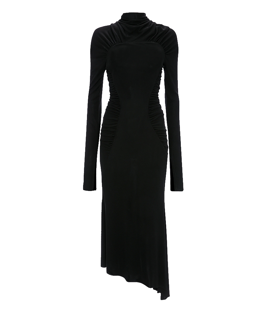 VICTORIA BECKHAM - HIGH NECK MIDI DRESS