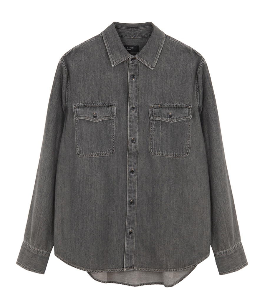 RAG & BONE - JACK INFUSE DENIM SHIRT