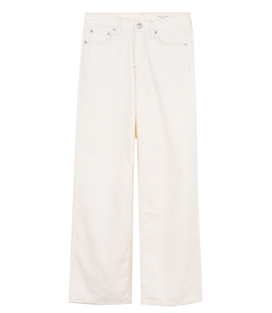 RAG & BONE - SAIGE RELAXED STRAIGHT JEANS