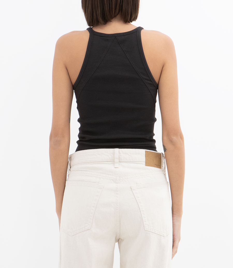 THE ESSENTIAL RIB LONS STRING TANK