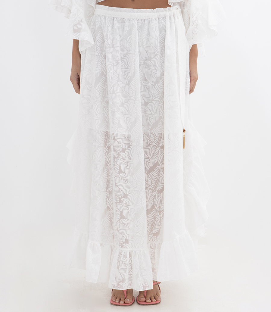 DAYLIGHT RUFFLE SKIRT