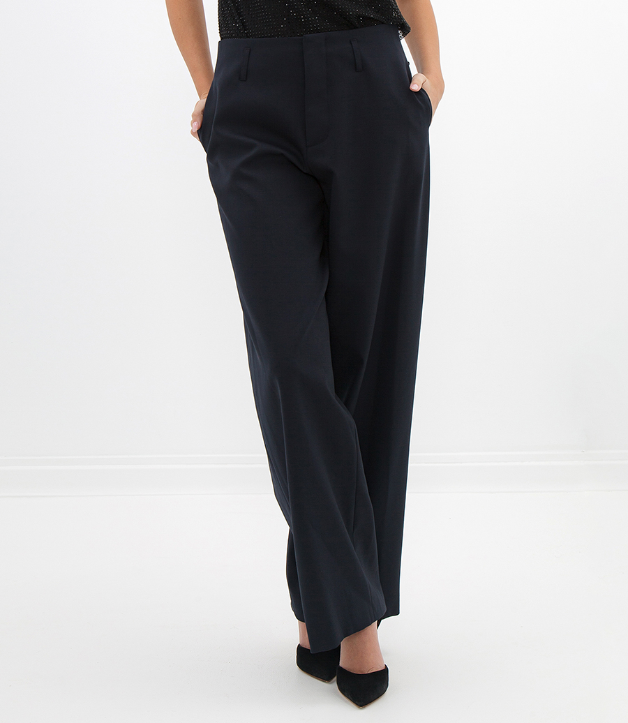 OVERSIZED TROUSERS IN LIGHT STRETCH  WOOL