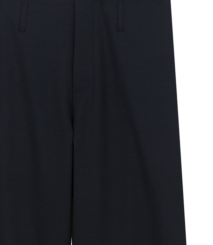 OVERSIZED TROUSERS IN LIGHT STRETCH  WOOL
