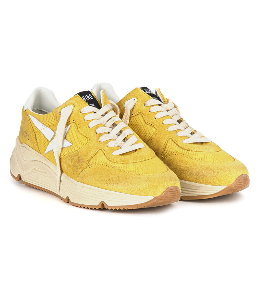 NET HONEY WHITE RUNNING SOLE