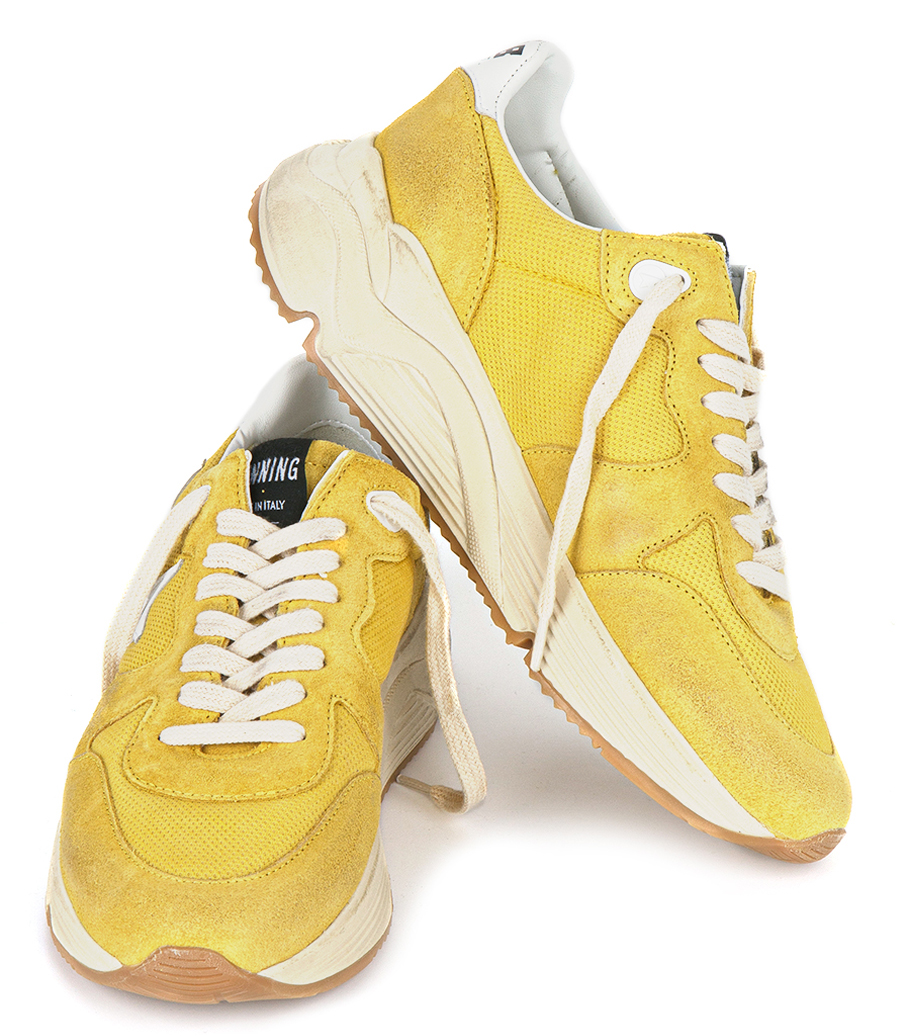 NET HONEY WHITE RUNNING SOLE