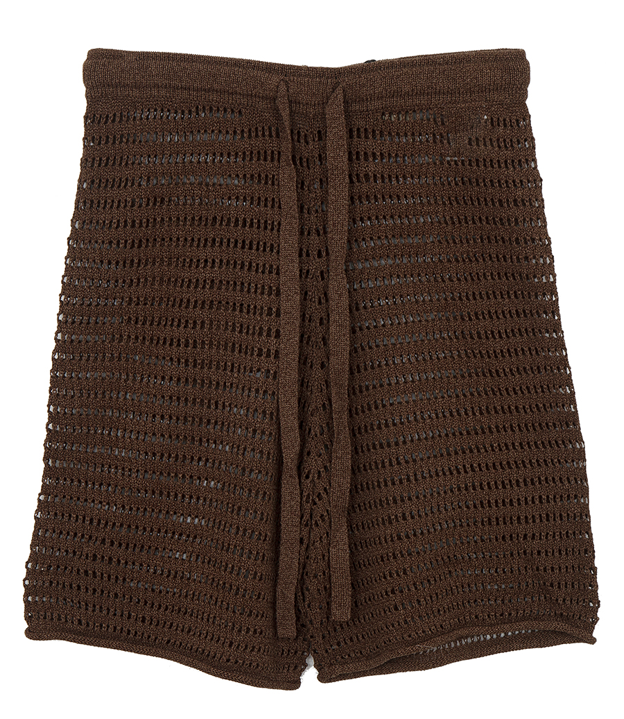 COMMAS - OPEN WORK SHORTS