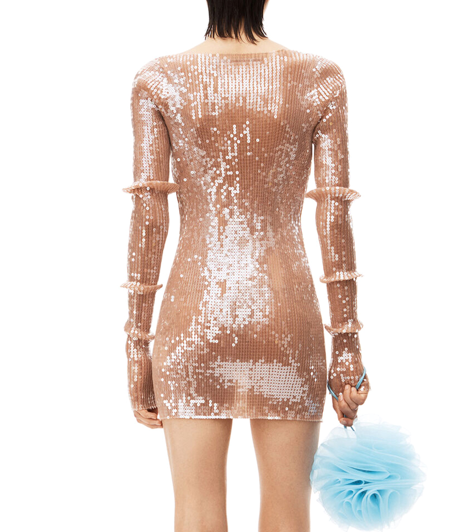 green embellished mini dress Callie Embellished Bubble Hem Mini Dress in Teal Green