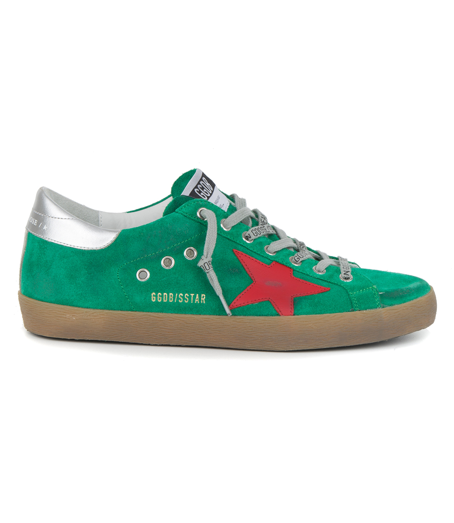 GREEN SUEDE SUPERSTAR | Soho Soho Eshop