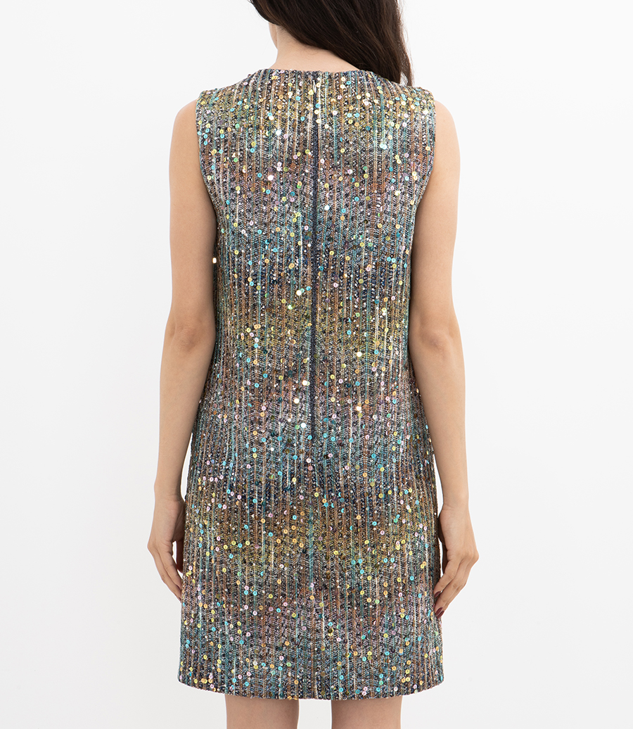 SLEEVELESS SHORT DRESS