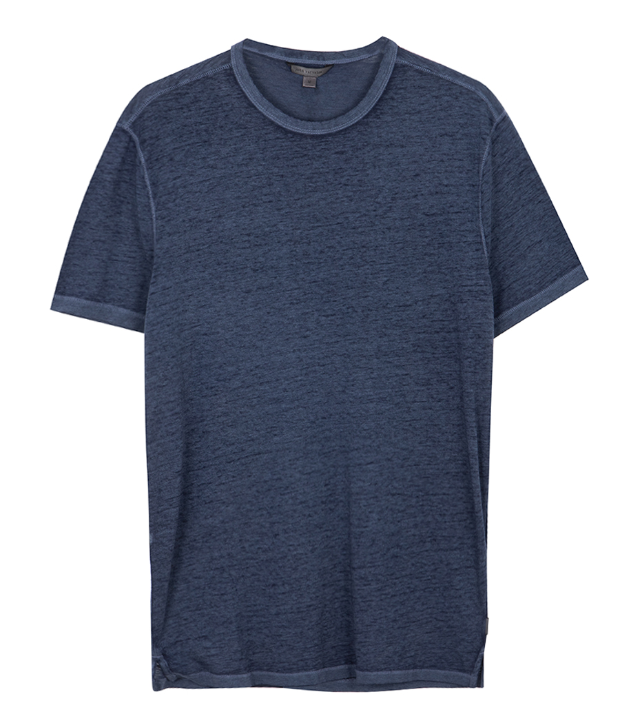 JOHN VARVATOS - BALE SS BURNOUTCREW