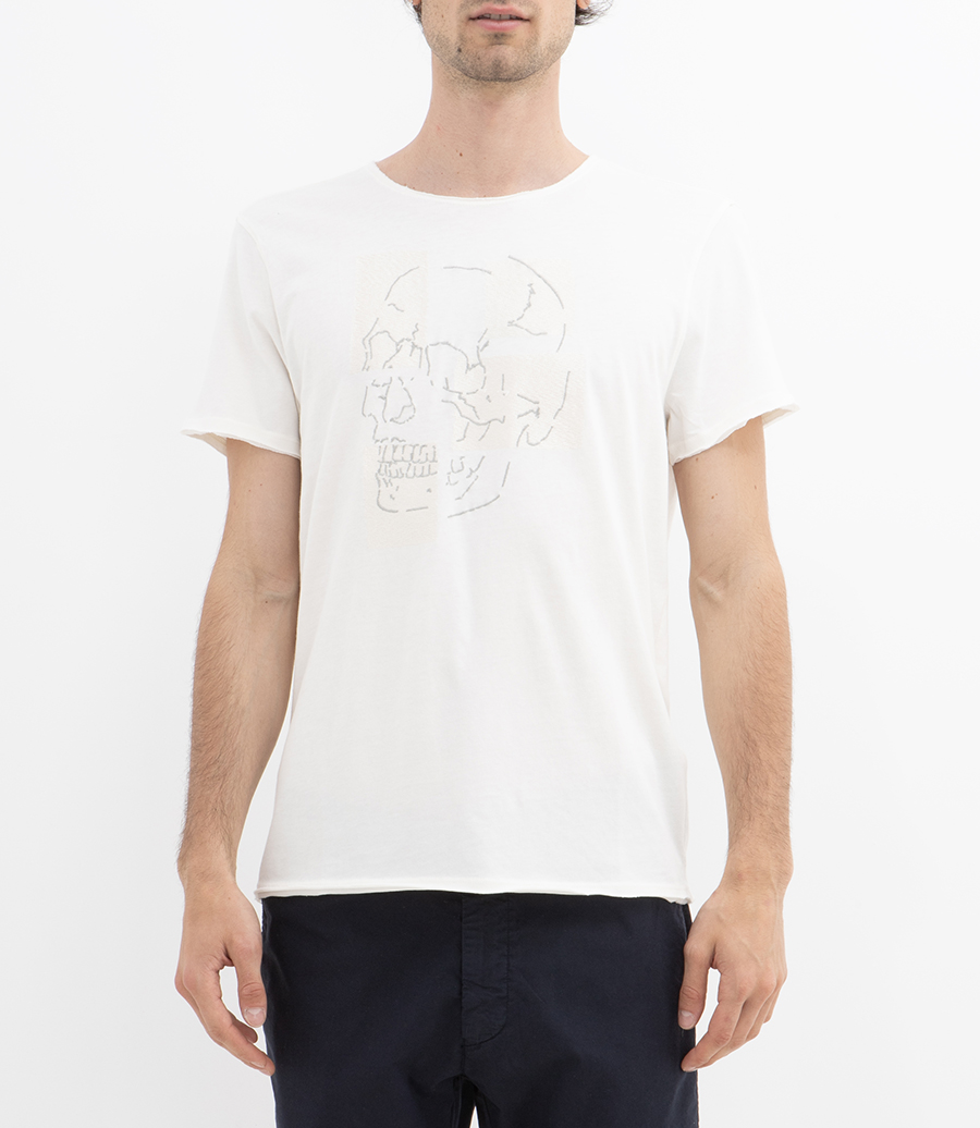 SKULL TILES GRAPHIC T-SHIRT