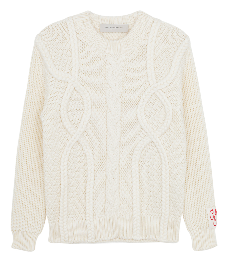 GOLDEN GOOSE  - GOLDEN OVERSIZE KNIT