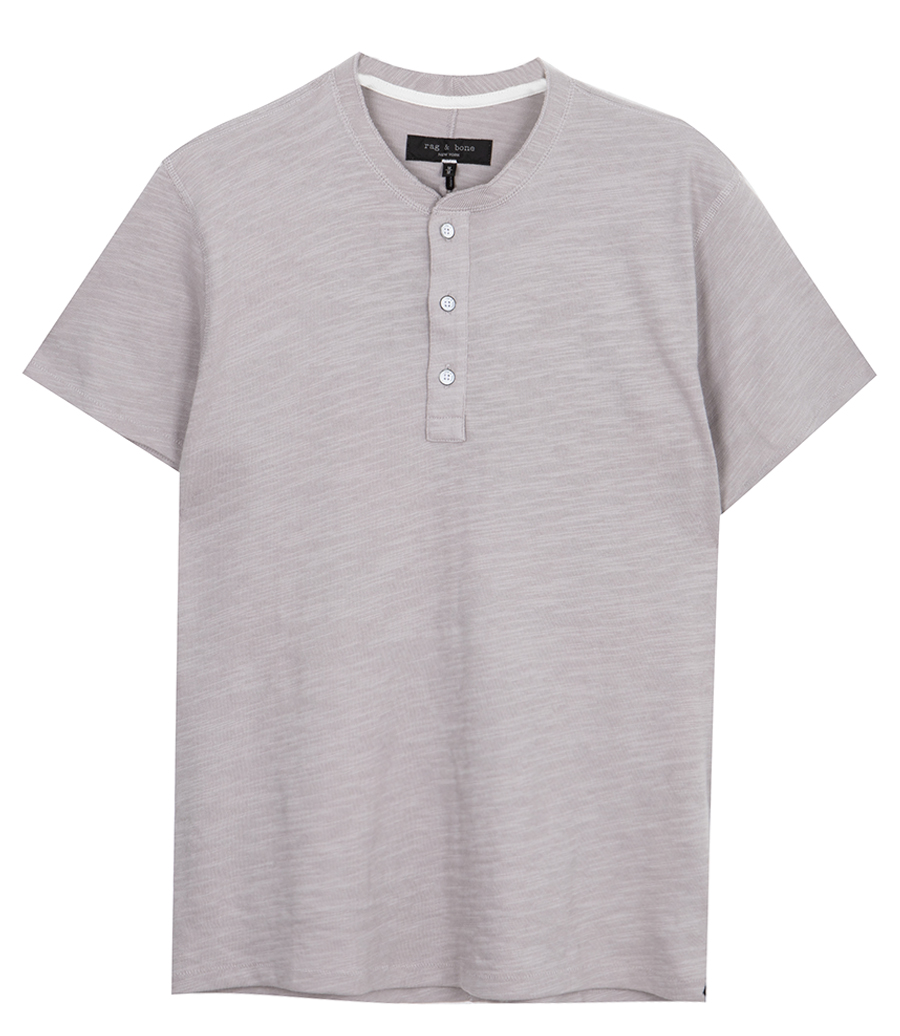 RAG & BONE - CLASSIC FLAME SS HENLEY